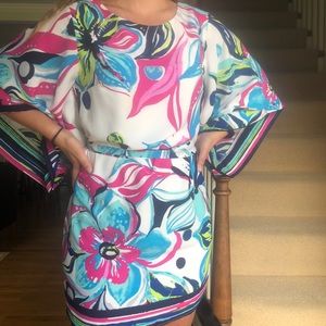 Ark&co printed dress with tie - Small